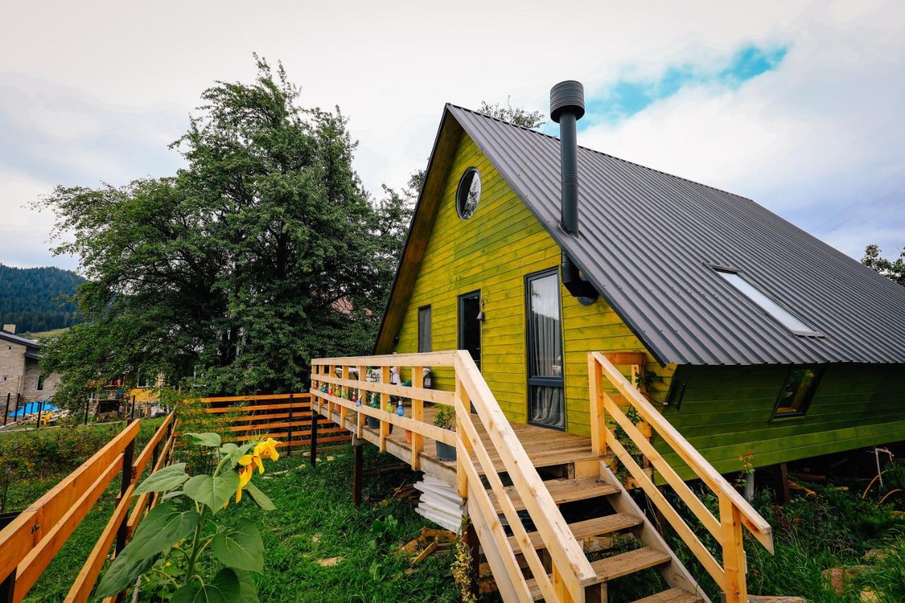 Wooden Cottage "Green House" In باكورياني المظهر الخارجي الصورة